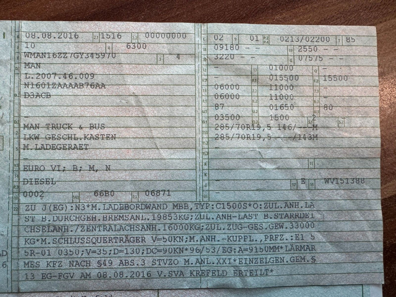 MAN 15.290 4X2 Koffer mit Hebebühne AHK - Koffer LKW: das Bild 2 MAN 15.290 4X2 Koffer mit Hebebühne AHK - Koffer LKW: das Bild 2