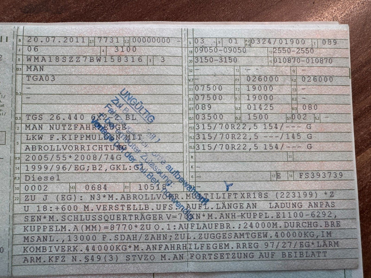 MAN 26.40 6X2 Multilift Abroller - Abrollkipper: das Bild 3 MAN 26.40 6X2 Multilift Abroller - Abrollkipper: das Bild 3