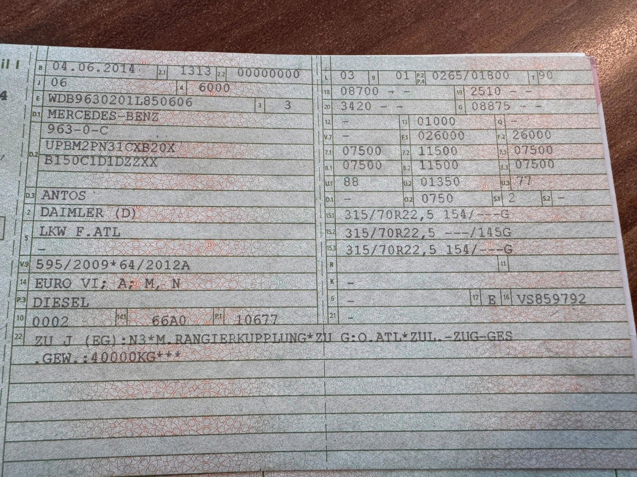 Mercedes-Benz 2536 ADR Valid & kipphydraulik für Gastank - Tankwagen: das Bild 2 Mercedes-Benz 2536 ADR Valid & kipphydraulik für Gastank - Tankwagen: das Bild 2