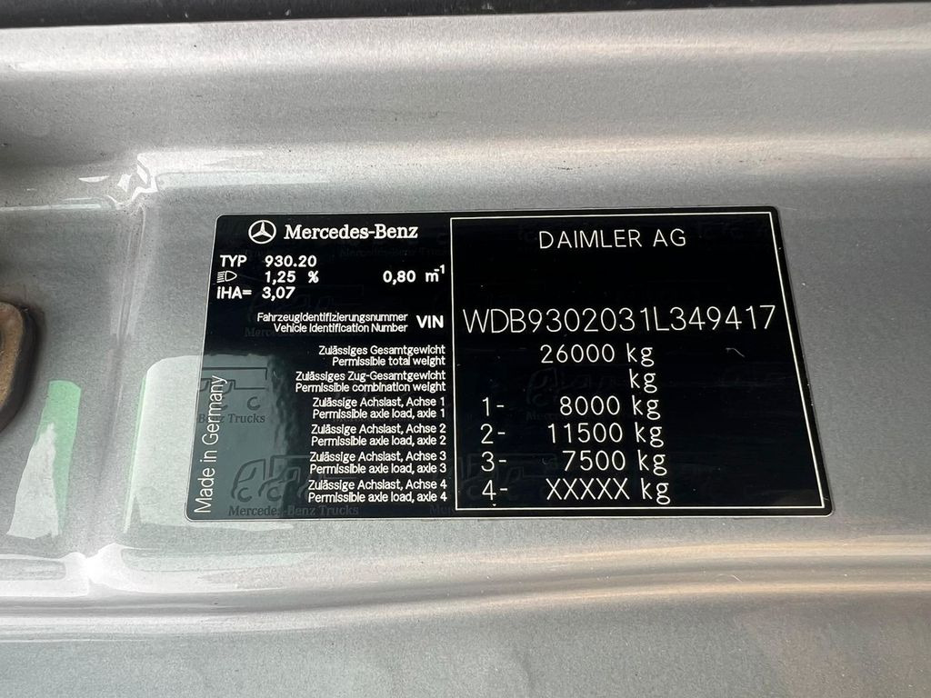 Mercedes-Benz 2541 6X2 Marrel Abroller Hydr. Verriegelung - Abrollkipper: das Bild 4 Mercedes-Benz 2541 6X2 Marrel Abroller Hydr. Verriegelung - Abrollkipper: das Bild 4