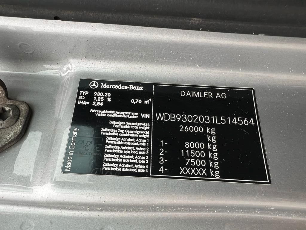 Mercedes-Benz 2541 6X2 Retarder VDL Abroller - Abrollkipper: das Bild 3 Mercedes-Benz 2541 6X2 Retarder VDL Abroller - Abrollkipper: das Bild 3