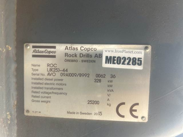 Atlas Copco ROCL8 - Bohrgerät: das Bild 5 Atlas Copco ROCL8 - Bohrgerät: das Bild 5