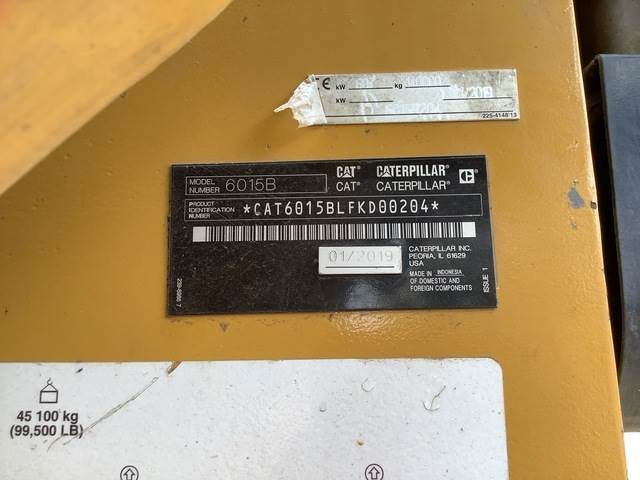 Kettenbagger CAT 6015B: das Bild 6