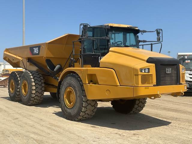 CAT 745 - Knickgelenkter Dumper: das Bild 4 CAT 745 - Knickgelenkter Dumper: das Bild 4