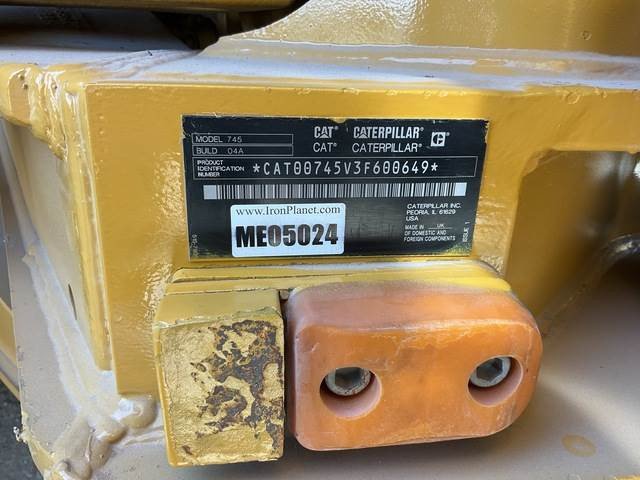 CAT 745 - Knickgelenkter Dumper: das Bild 5 CAT 745 - Knickgelenkter Dumper: das Bild 5