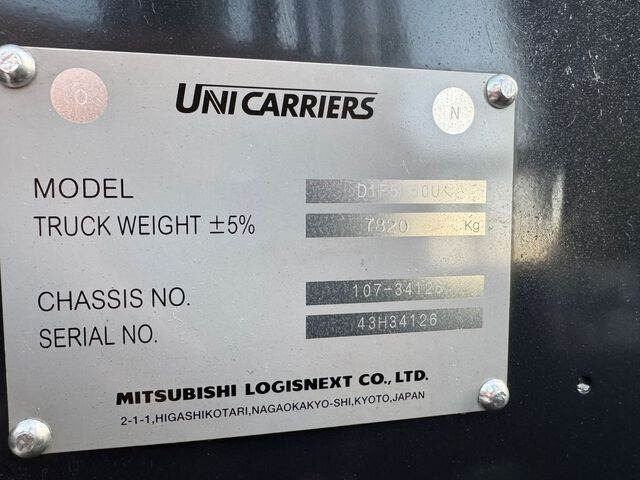 UniCarriers D1F5F50U - Dieselstapler: das Bild 3 UniCarriers D1F5F50U - Dieselstapler: das Bild 3