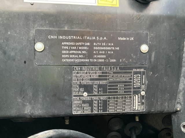 New Holland T6.145 - Traktor: das Bild 5 New Holland T6.145 - Traktor: das Bild 5