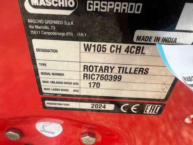 Maschio Gaspardo W105 CH 4CBL - Bodenfräse: das Bild 5 Maschio Gaspardo W105 CH 4CBL - Bodenfräse: das Bild 5