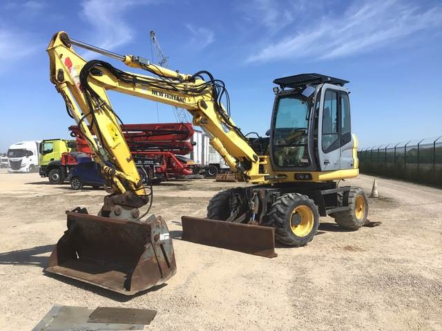 New Holland MH2.6 - Mobilbagger: das Bild 1 New Holland MH2.6 - Mobilbagger: das Bild 1