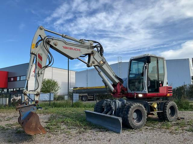 Takeuchi TB295W - Mobilbagger: das Bild 1 Takeuchi TB295W - Mobilbagger: das Bild 1