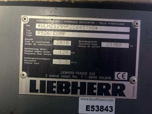 Liebherr R926 Compact - Kettenbagger: das Bild 5 Liebherr R926 Compact - Kettenbagger: das Bild 5
