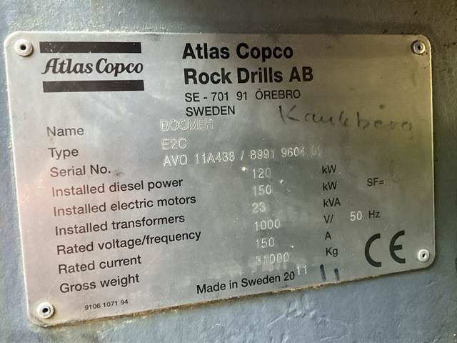 Atlas Copco E2C - Bergbaumaschine: das Bild 5 Atlas Copco E2C - Bergbaumaschine: das Bild 5