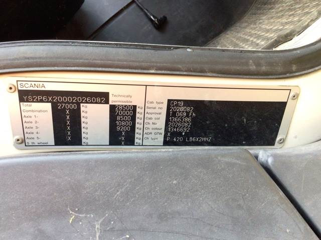 Scania P420LB - Fahrmischer: das Bild 5 Scania P420LB - Fahrmischer: das Bild 5