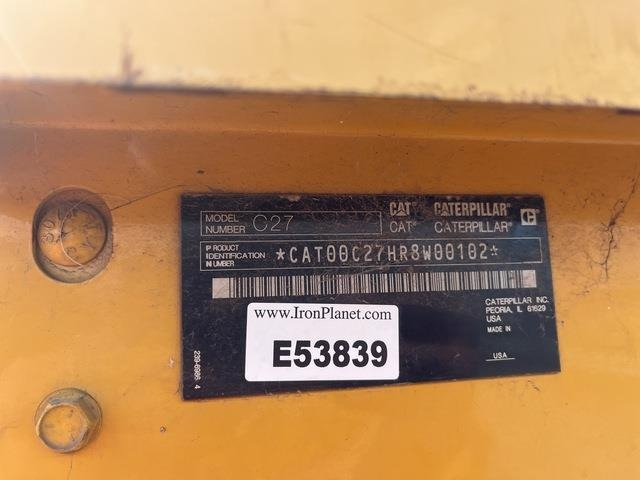 CAT C27 - Stromgenerator: das Bild 5 CAT C27 - Stromgenerator: das Bild 5