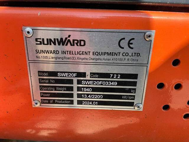 Sunward SWE20F - Minibagger: das Bild 5 Sunward SWE20F - Minibagger: das Bild 5