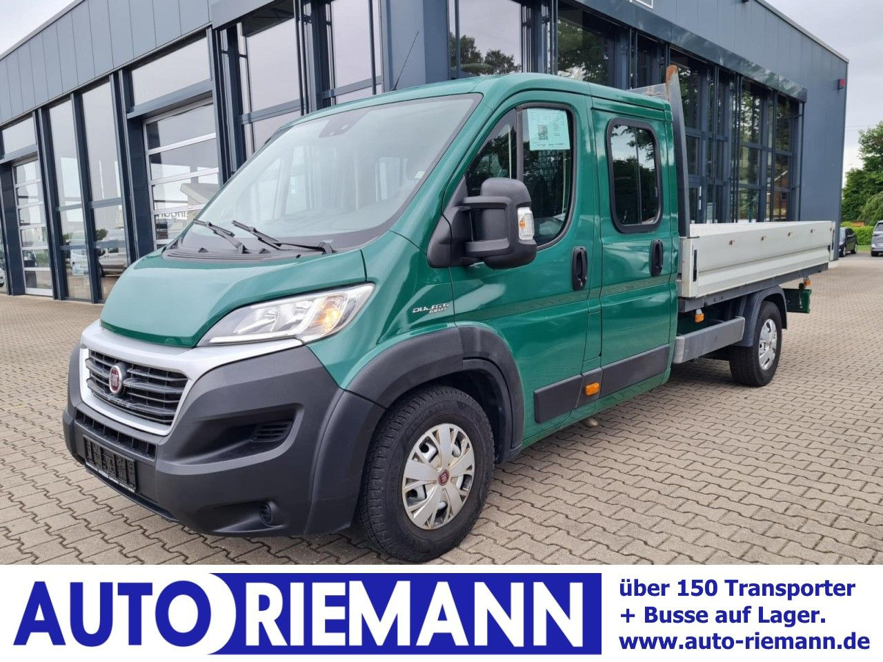 Fiat Ducato 35 Doka L5 Maxi 180 AHK KOMFORT STANDHEIZ - Pritsche Transporter, Transporter mit Doppelkabine: das Bild 1 Fiat Ducato 35 Doka L5 Maxi 180 AHK KOMFORT STANDHEIZ - Pritsche Transporter, Transporter mit Doppelkabine: das Bild 1