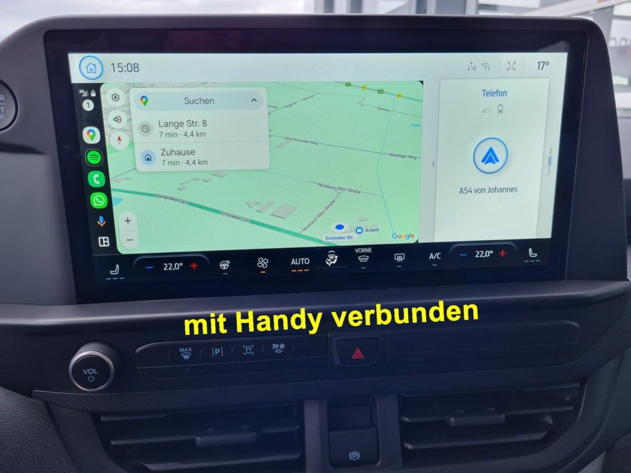 Personentransporter Ford Tourneo Custom 320 Titanium L1 AG 8-Sitze LED KA: das Bild 11