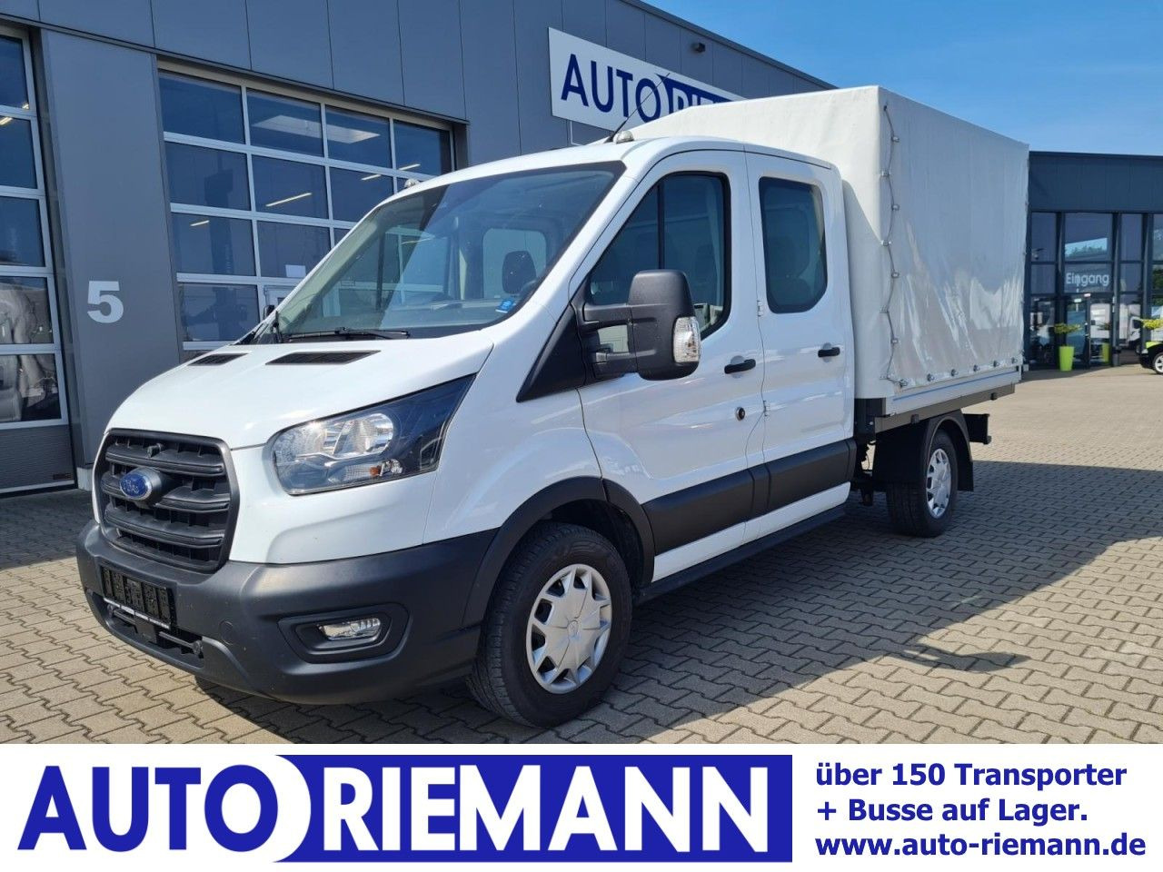 Ford Transit 350 Doka Plane L2 Trend KLIMA TEMPOMAT - Pritsche Transporter, Transporter mit Doppelkabine: das Bild 1 Ford Transit 350 Doka Plane L2 Trend KLIMA TEMPOMAT - Pritsche Transporter, Transporter mit Doppelkabine: das Bild 1
