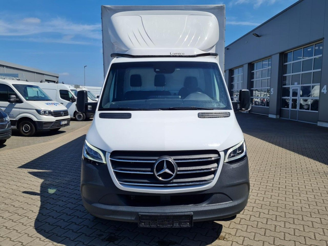 Mercedes-Benz Sprinter 317 Pritsche Plane 10 Pal. RWD LED - Planen Transporter: das Bild 2 Mercedes-Benz Sprinter 317 Pritsche Plane 10 Pal. RWD LED - Planen Transporter: das Bild 2