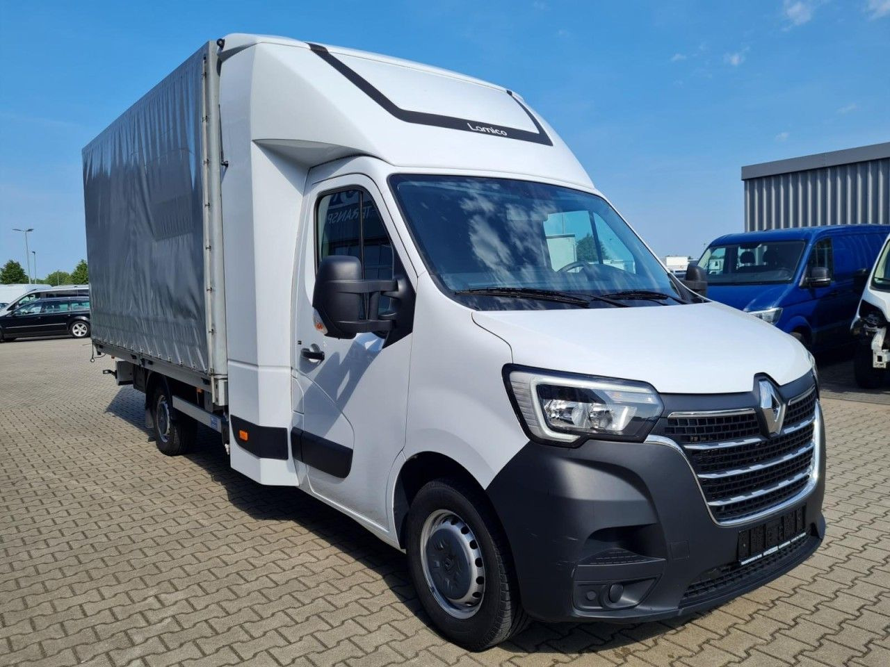 Renault Master 3,5t Pritsche Plane Schlafkab. dCi 160 - Planen Transporter: das Bild 3 Renault Master 3,5t Pritsche Plane Schlafkab. dCi 160 - Planen Transporter: das Bild 3