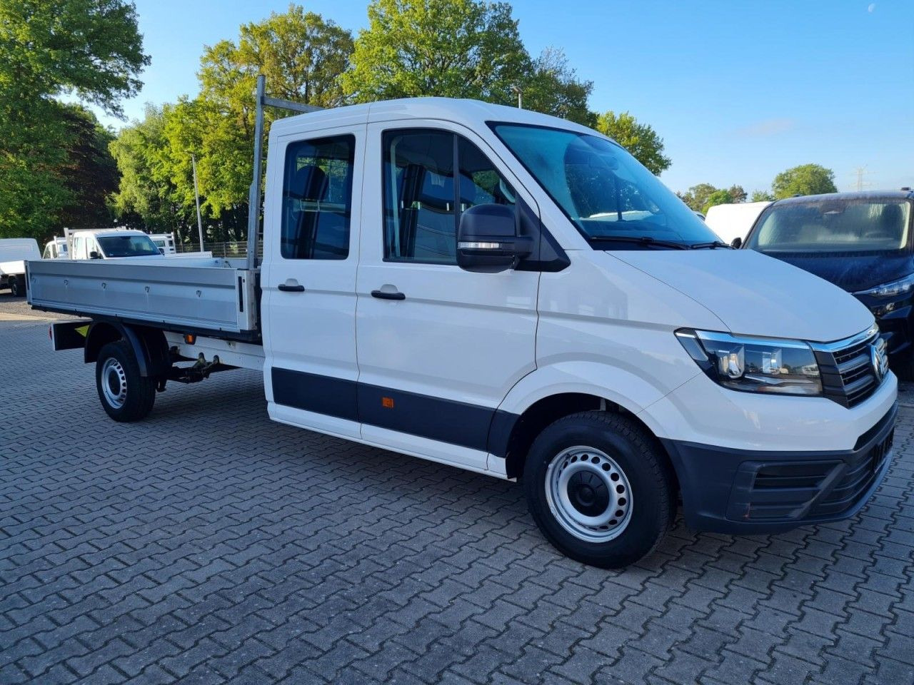 Volkswagen Crafter 35 Doka TDI lang AHK Klima - Pritsche Transporter, Transporter mit Doppelkabine: das Bild 3 Volkswagen Crafter 35 Doka TDI lang AHK Klima - Pritsche Transporter, Transporter mit Doppelkabine: das Bild 3