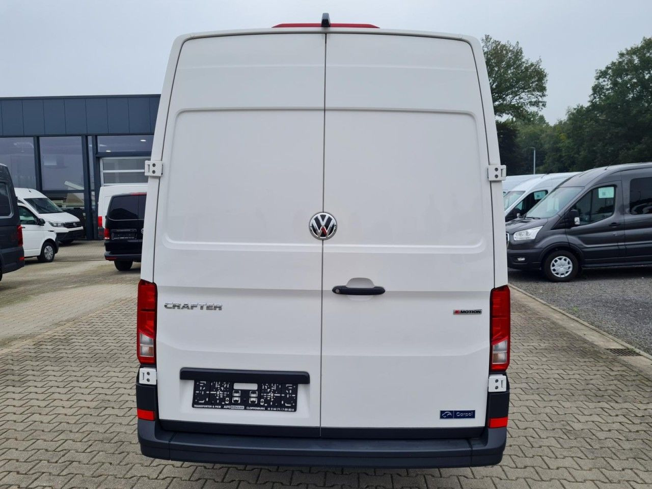 Kastenwagen, Transporter mit Doppelkabine Volkswagen Crafter 35 Kasten Plus 4MOTION Doka Mixto L4H3: das Bild 19
