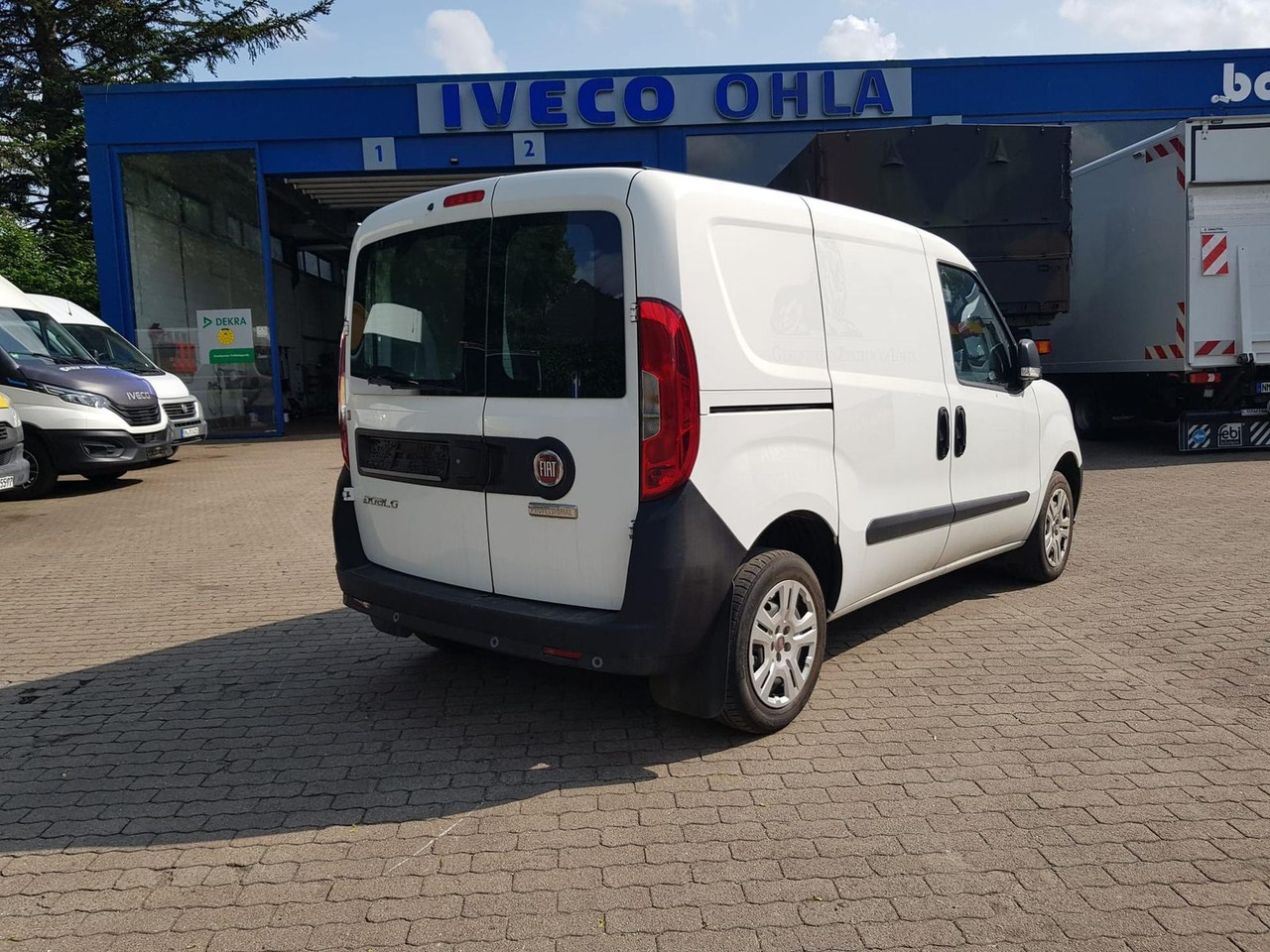 Personentransporter Fiat Doblo Kastenwagen SX 1.3 Klima, Radio mit Nav...: das Bild 6