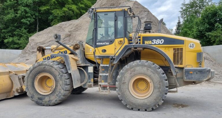 Komatsu WA380 – wheel loader / Radlader - Lader: das Bild 1 Komatsu WA380 – wheel loader / Radlader - Lader: das Bild 1
