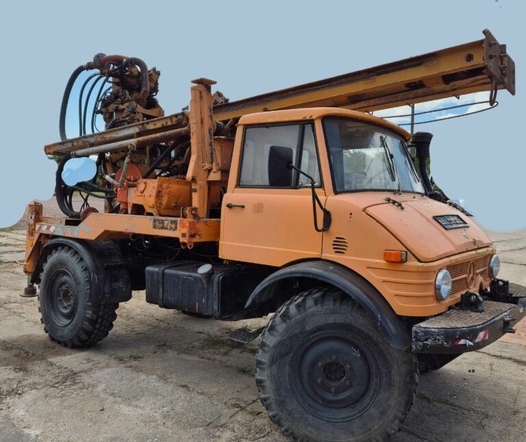 Nordmeyer DSB 1 3/5 on Unimog – Drilling Rig / Bohrgerät - Bohrgerät: das Bild 1 Nordmeyer DSB 1 3/5 on Unimog – Drilling Rig / Bohrgerät - Bohrgerät: das Bild 1