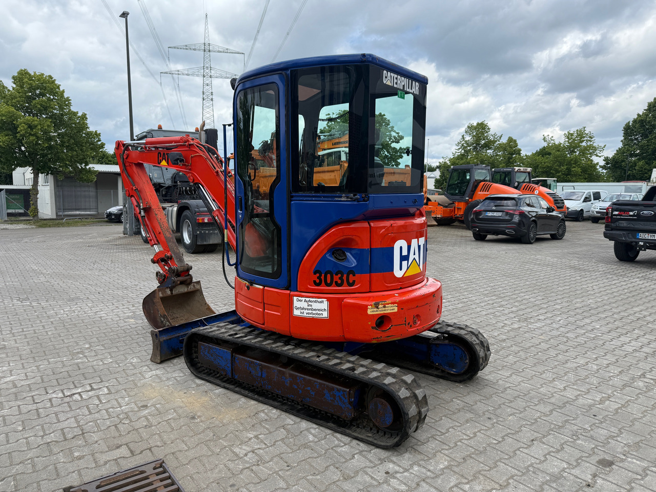 Caterpillar 303C Minibagger - Bagger: das Bild 3 Caterpillar 303C Minibagger - Bagger: das Bild 3