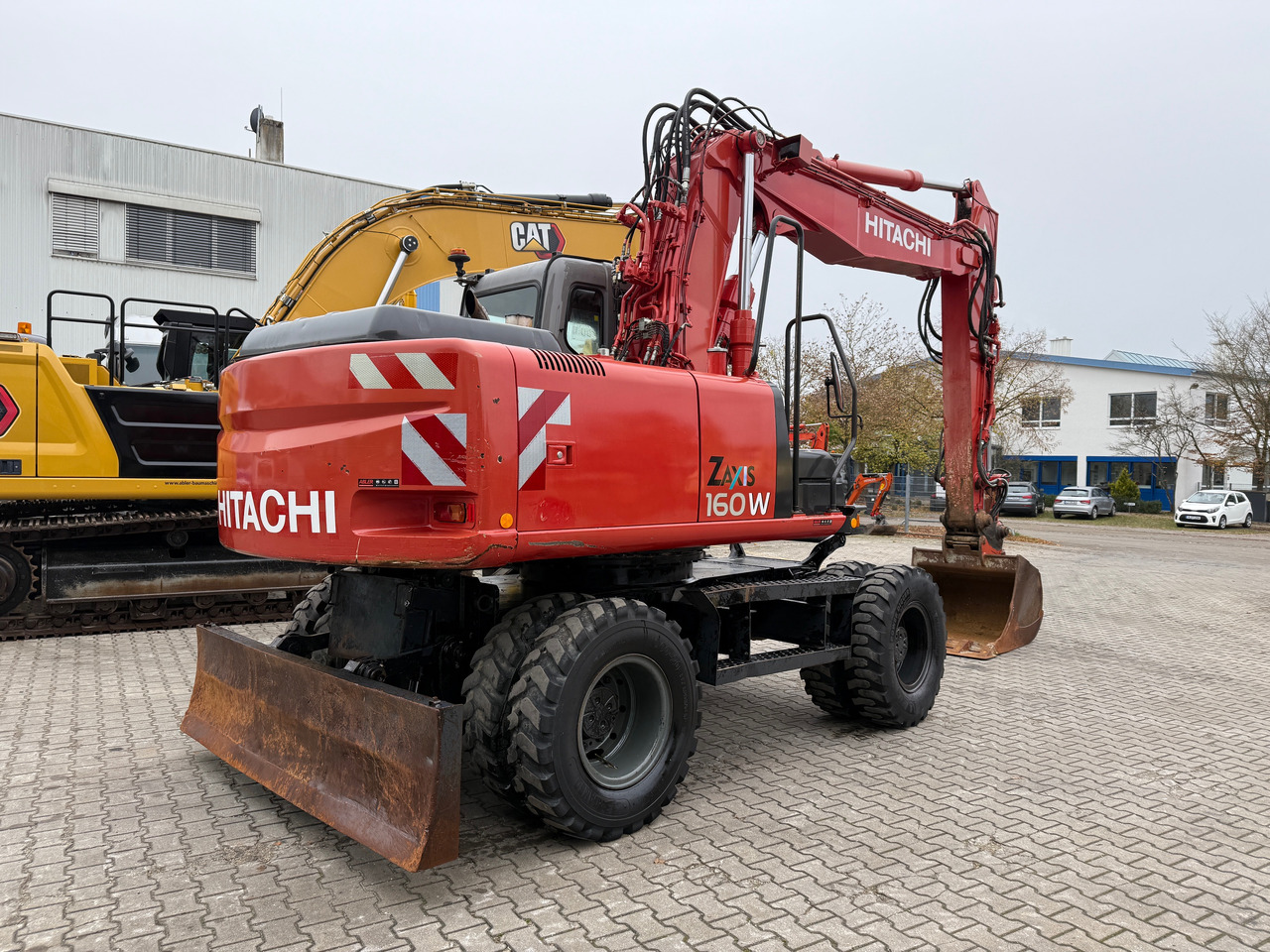Hitachi ZX 160 W Mobilbagger Klima Zentralschmierung OQ 60-5 - Mobilbagger: das Bild 4 Hitachi ZX 160 W Mobilbagger Klima Zentralschmierung OQ 60-5 - Mobilbagger: das Bild 4