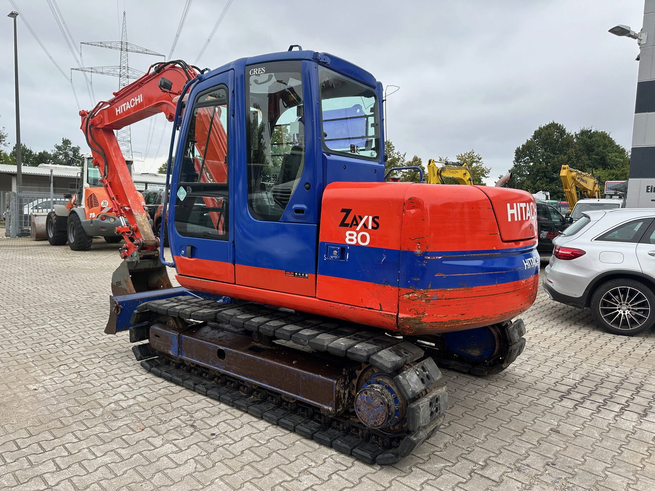 Hitachi ZX80 SBLC Kettenbagger MS08 SW Klima - Bagger: das Bild 5 Hitachi ZX80 SBLC Kettenbagger MS08 SW Klima - Bagger: das Bild 5
