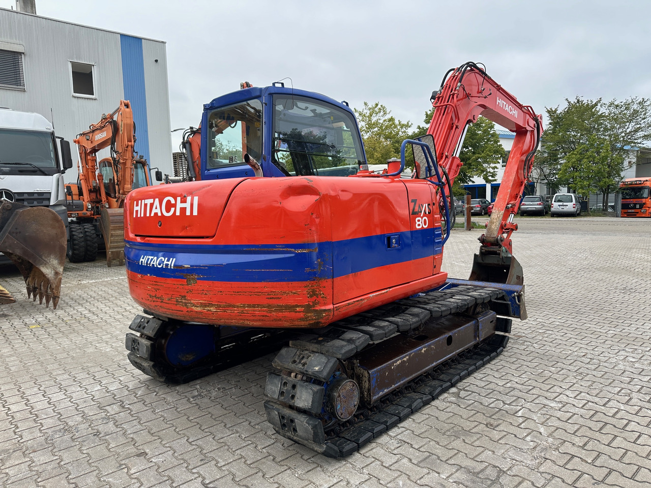 Hitachi ZX80 SBLC Kettenbagger MS08 SW Klima - Bagger: das Bild 4 Hitachi ZX80 SBLC Kettenbagger MS08 SW Klima - Bagger: das Bild 4