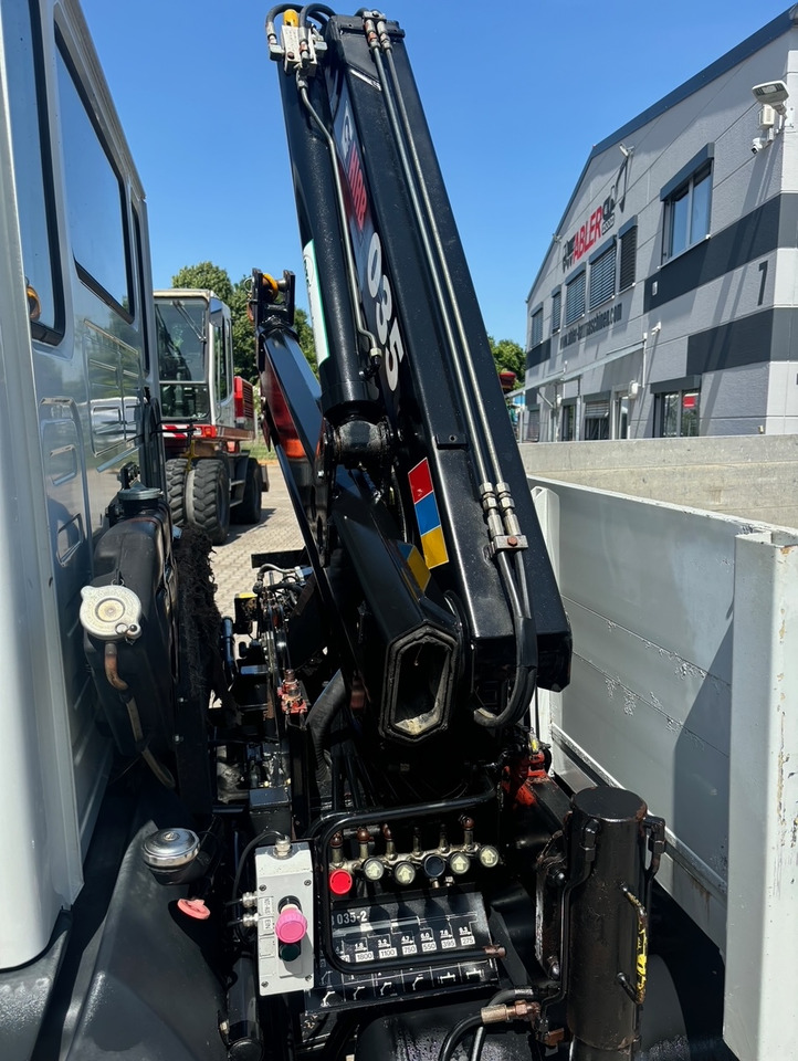 Pritsche LKW, Autokran MAN 8.163 L2000 Pritsche+Kran Hiab 035: das Bild 11