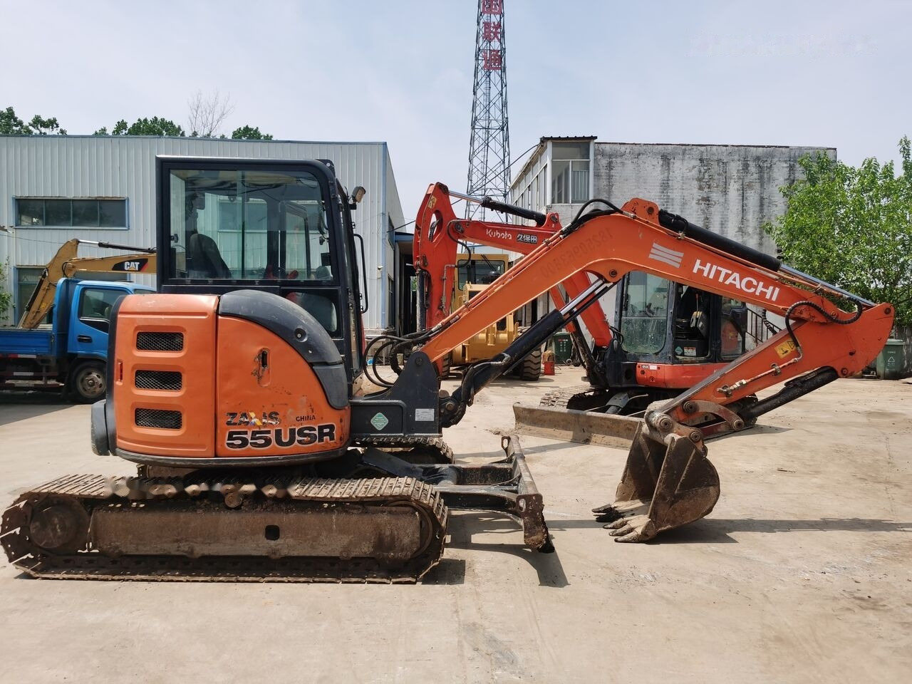 Hitachi ZX55USR-5A - Minibagger: das Bild 1 Hitachi ZX55USR-5A - Minibagger: das Bild 1