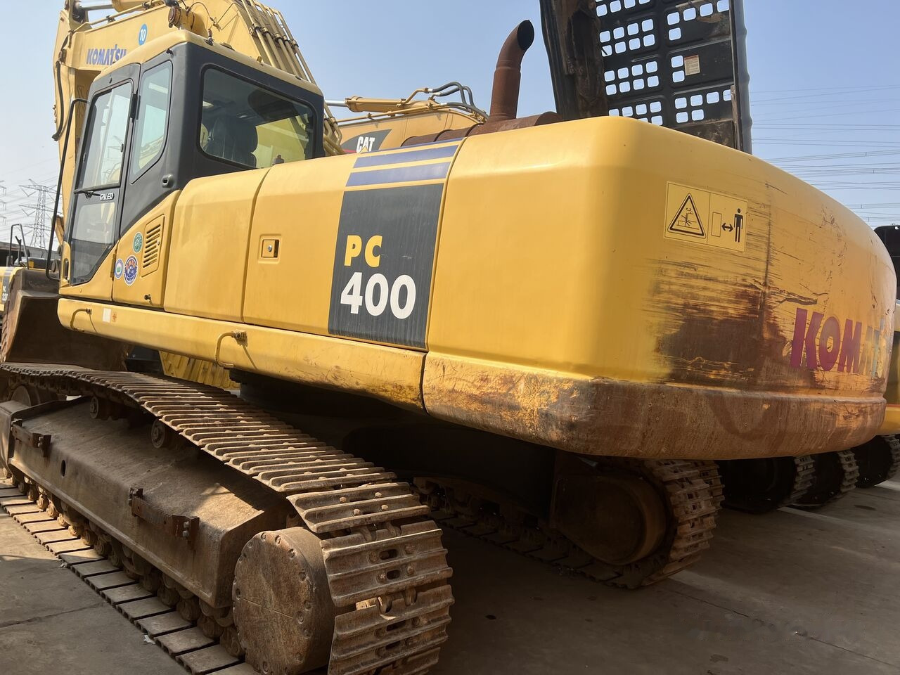 Komatsu PC400-7 - Kettenbagger: das Bild 1 Komatsu PC400-7 - Kettenbagger: das Bild 1