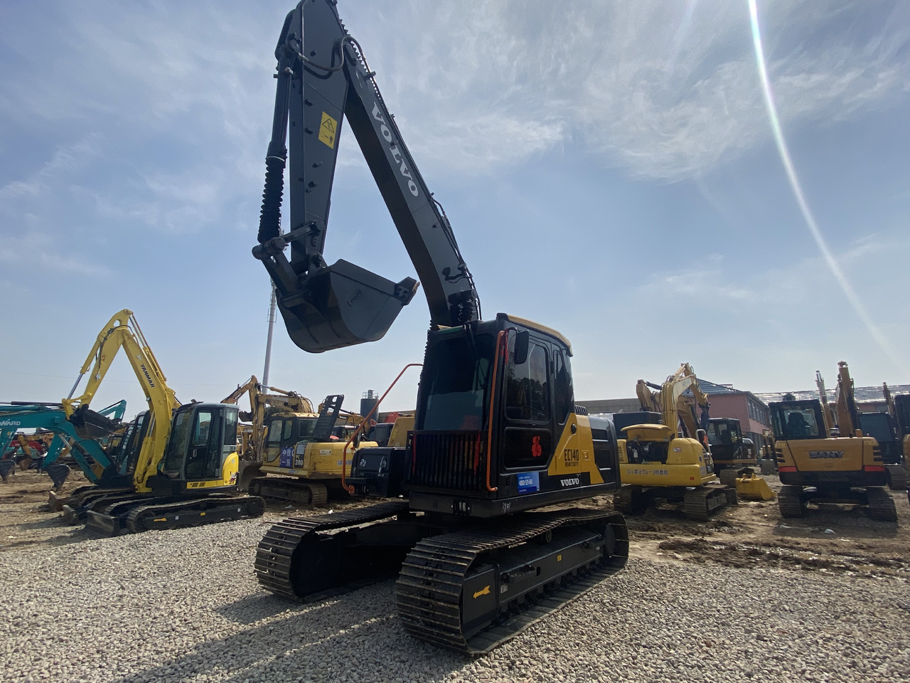 VOLVO EC140 - Bagger: das Bild 2 VOLVO EC140 - Bagger: das Bild 2