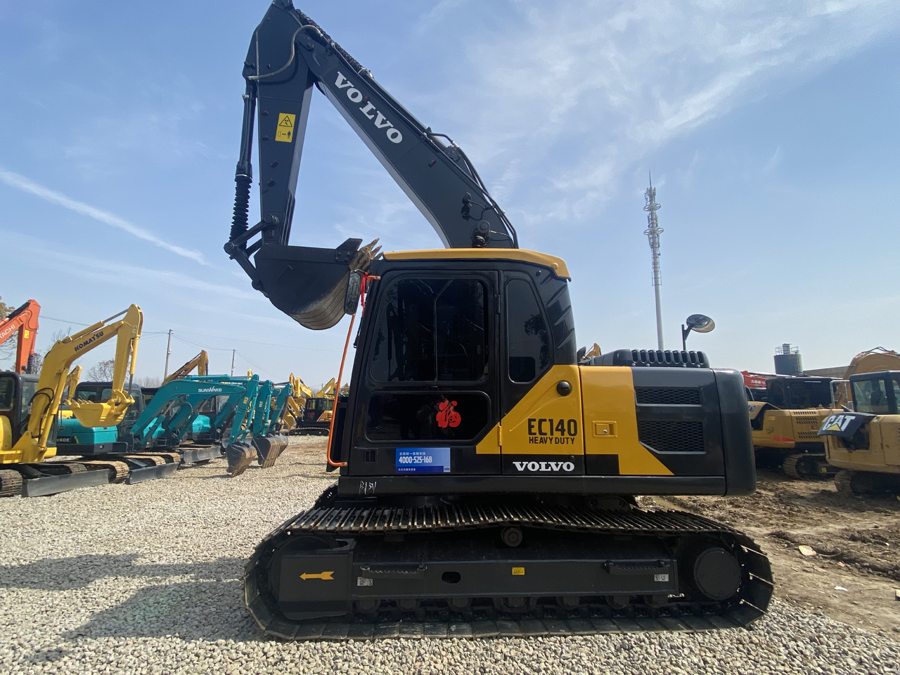 VOLVO EC140 - Bagger: das Bild 1 VOLVO EC140 - Bagger: das Bild 1