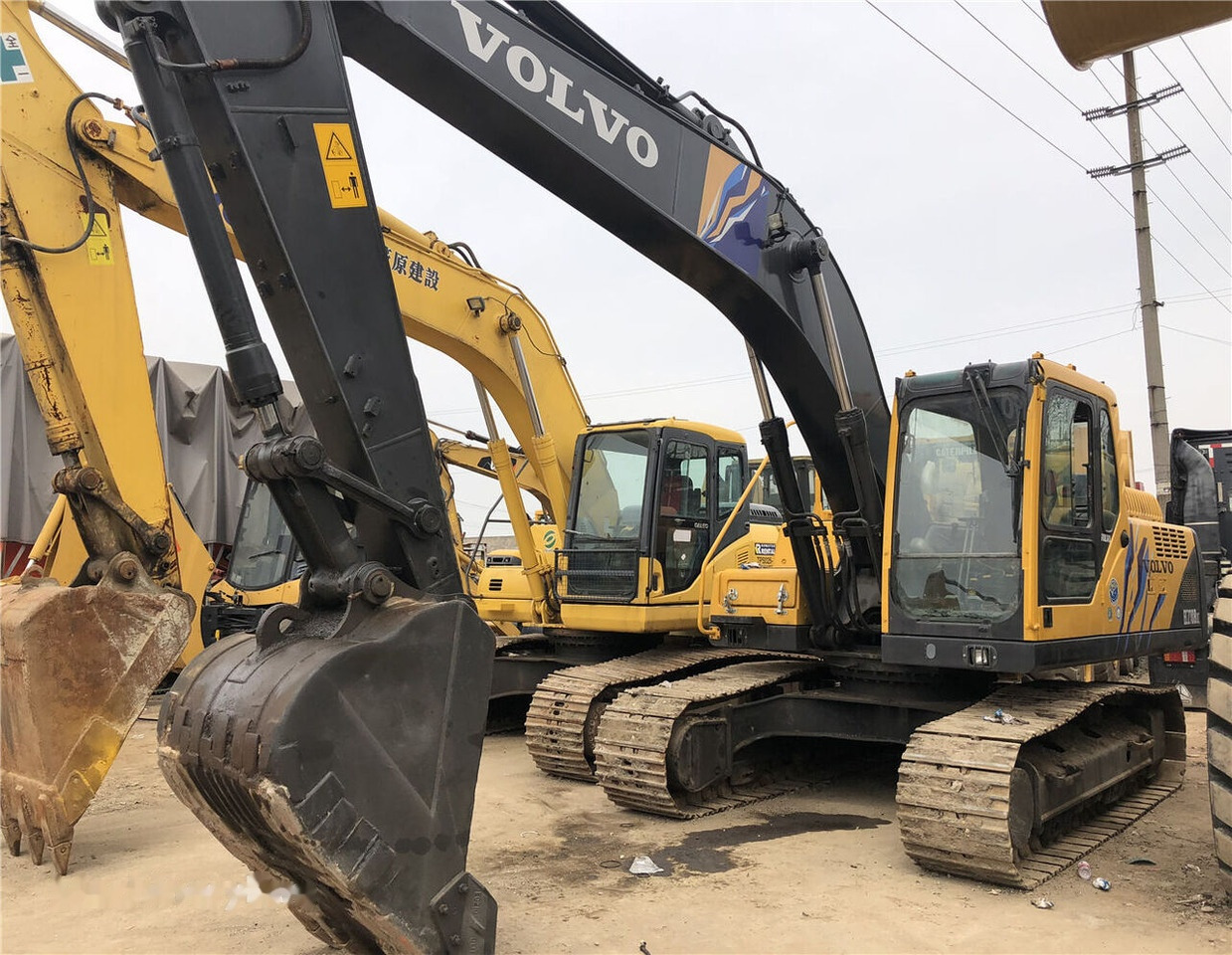 Volvo EC210C - Kettenbagger: das Bild 1 Volvo EC210C - Kettenbagger: das Bild 1