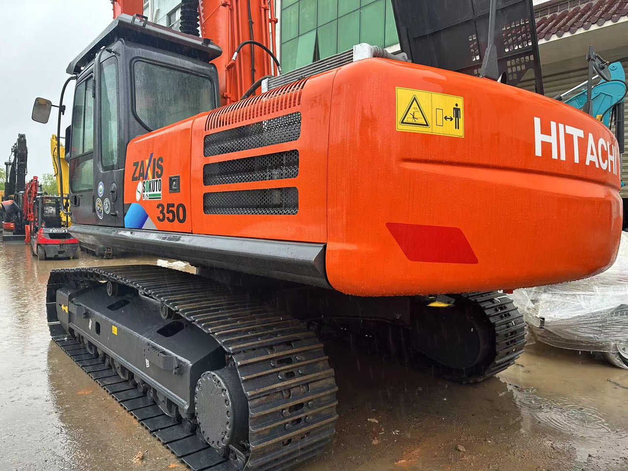 HITACHI ZX350 - Kettenbagger: das Bild 1 HITACHI ZX350 - Kettenbagger: das Bild 1