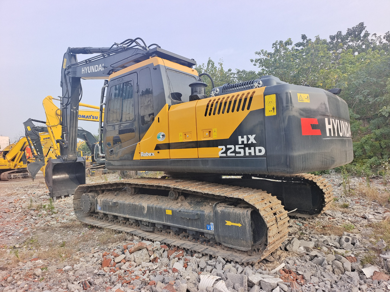 HYUNDAI HX225HD - Kettenbagger: das Bild 5 HYUNDAI HX225HD - Kettenbagger: das Bild 5