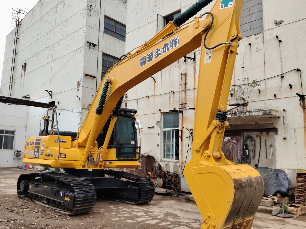 Kettenbagger KOMATSU PC200-8 PC 200-8 N1: das Bild 7