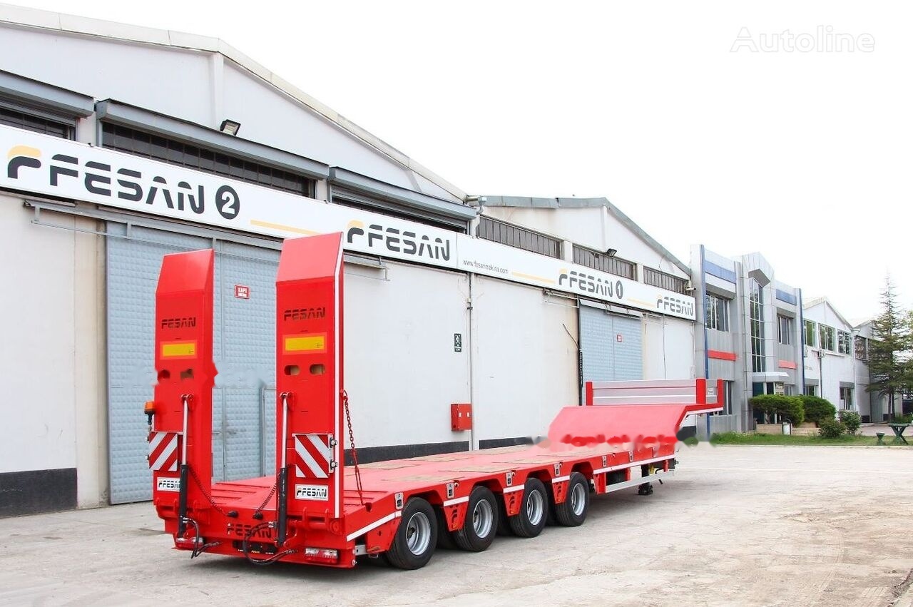 Fesan 4 AXLES LOWBED - Tieflader Auflieger: das Bild 1 Fesan 4 AXLES LOWBED - Tieflader Auflieger: das Bild 1