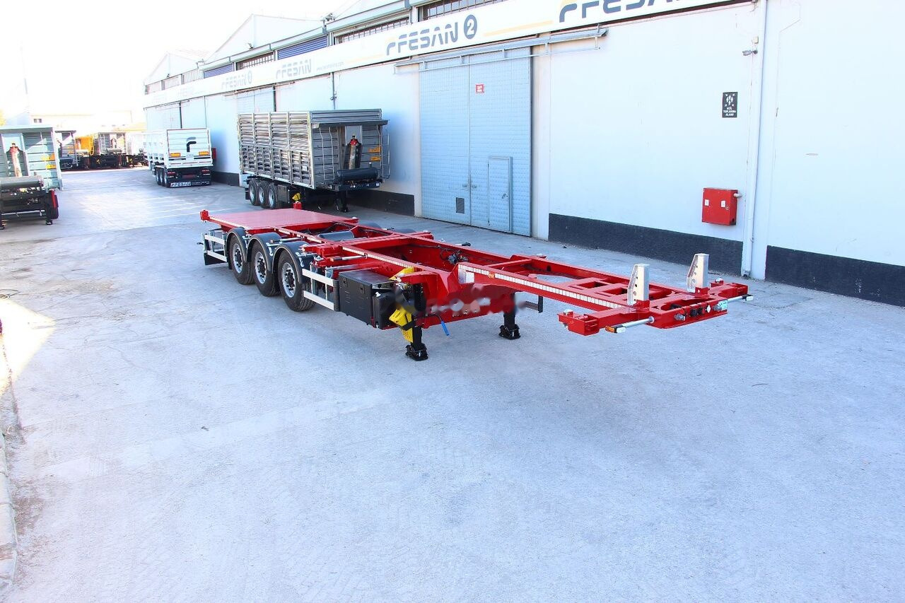 Fesan CONTAINER CARRIER CHASSIS 20 FEET, 30 FEET, 40 FEET, 40 FEET HC, - Container/ Wechselfahrgestell Auflieger: das Bild 3 Fesan CONTAINER CARRIER CHASSIS 20 FEET, 30 FEET, 40 FEET, 40 FEET HC, - Container/ Wechselfahrgestell Auflieger: das Bild 3