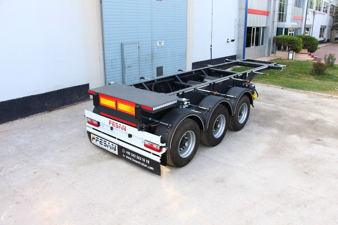 Fesan CONTAINER CARRIER CHASSIS 20 FEET, 30 FEET, 40 FEET, 40 FEET HC - Container/ Wechselfahrgestell Auflieger: das Bild 1 Fesan CONTAINER CARRIER CHASSIS 20 FEET, 30 FEET, 40 FEET, 40 FEET HC - Container/ Wechselfahrgestell Auflieger: das Bild 1