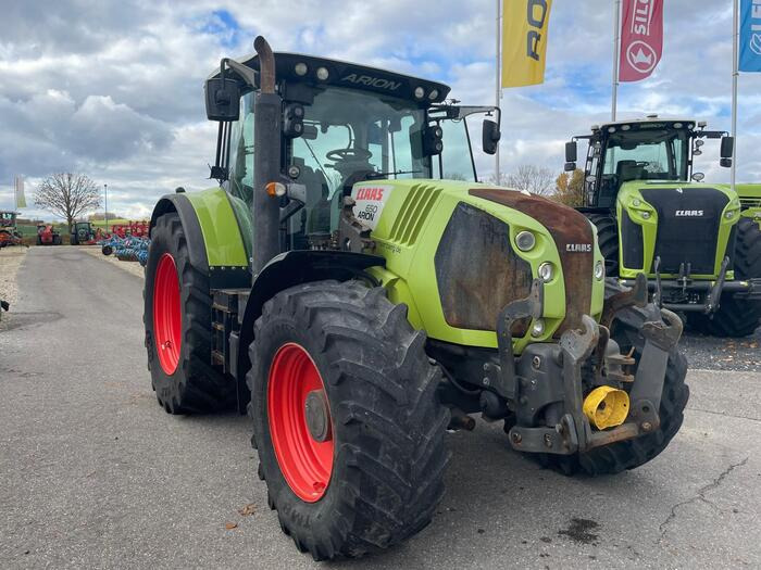 Claas Arion 650 - Traktor: das Bild 1 Claas Arion 650 - Traktor: das Bild 1