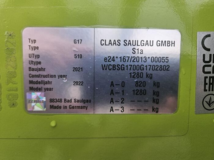 Claas Liner 1600 - Heuwender/ Wenderechen: das Bild 5 Claas Liner 1600 - Heuwender/ Wenderechen: das Bild 5