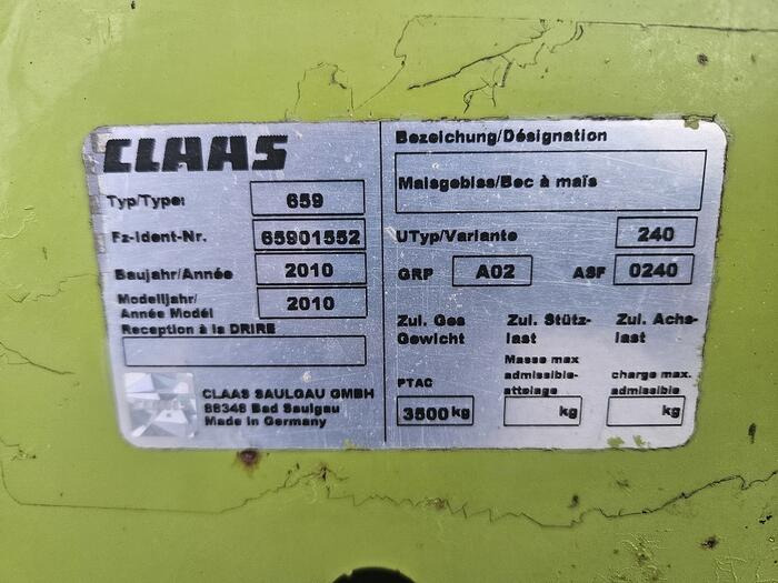 Claas Orbis 750 - Pflückvorsatz für Mähdrescher: das Bild 5 Claas Orbis 750 - Pflückvorsatz für Mähdrescher: das Bild 5