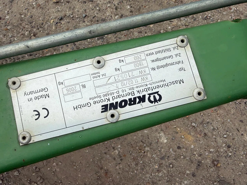 Krone KWT 11.02 / 10 Trein model - Heuwender/ Wenderechen: das Bild 2 Krone KWT 11.02 / 10 Trein model - Heuwender/ Wenderechen: das Bild 2