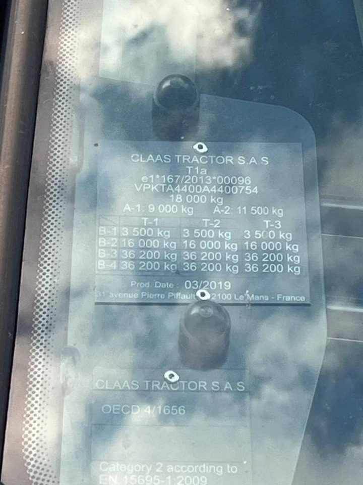 Traktor Claas Axion 920: das Bild 14 Traktor Claas Axion 920: das Bild 14